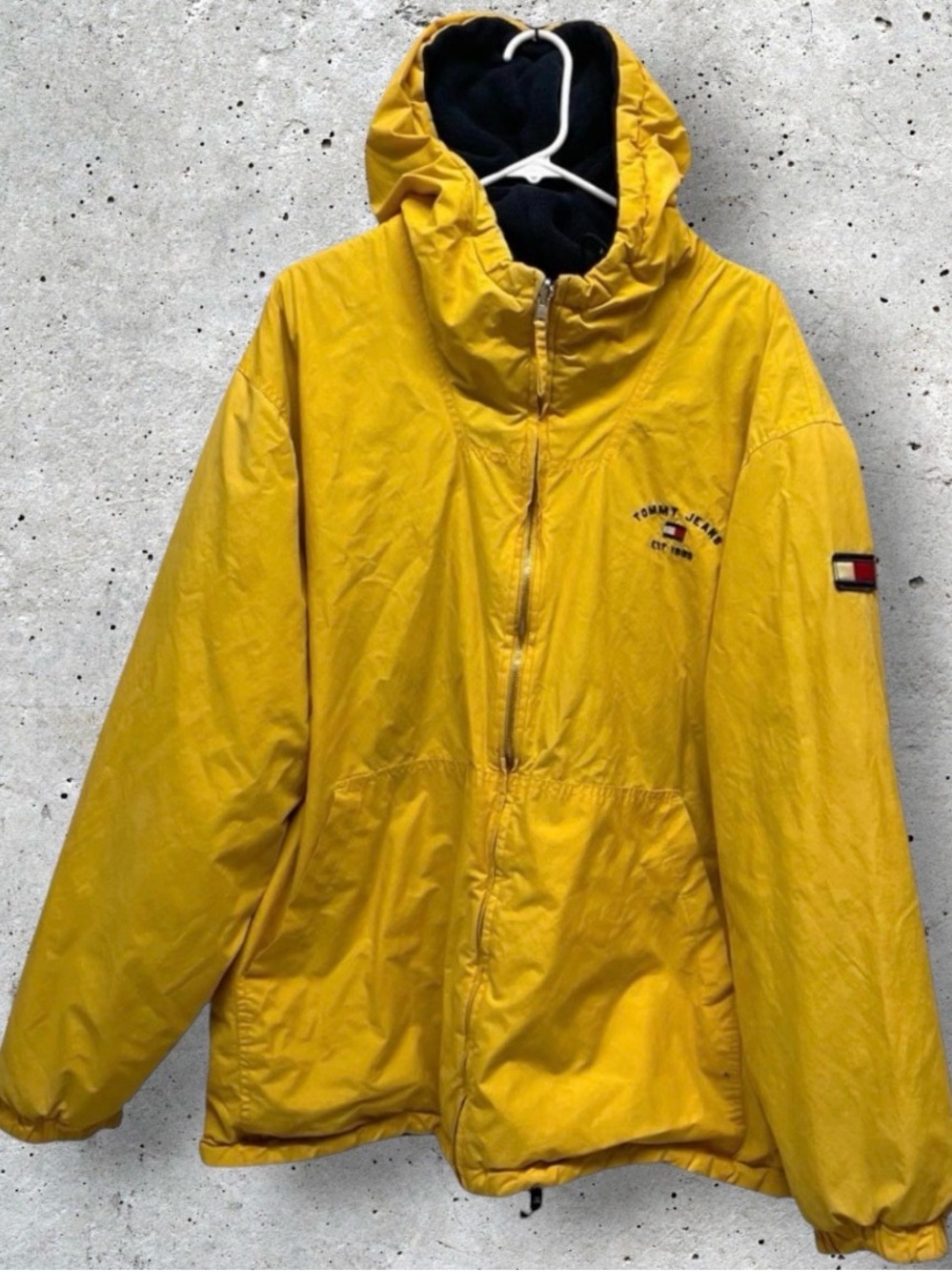 Vintage Y2K 2001 Tommy Hilfiger Reversible Jacket // XL